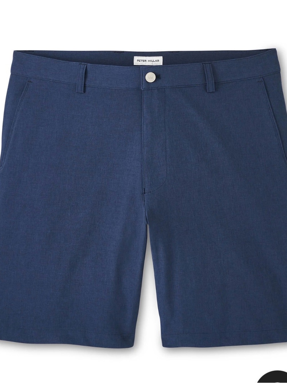 NWT Peter Millar Men’s Shackleford Performance Hybrid Shorts Navy Sz 36